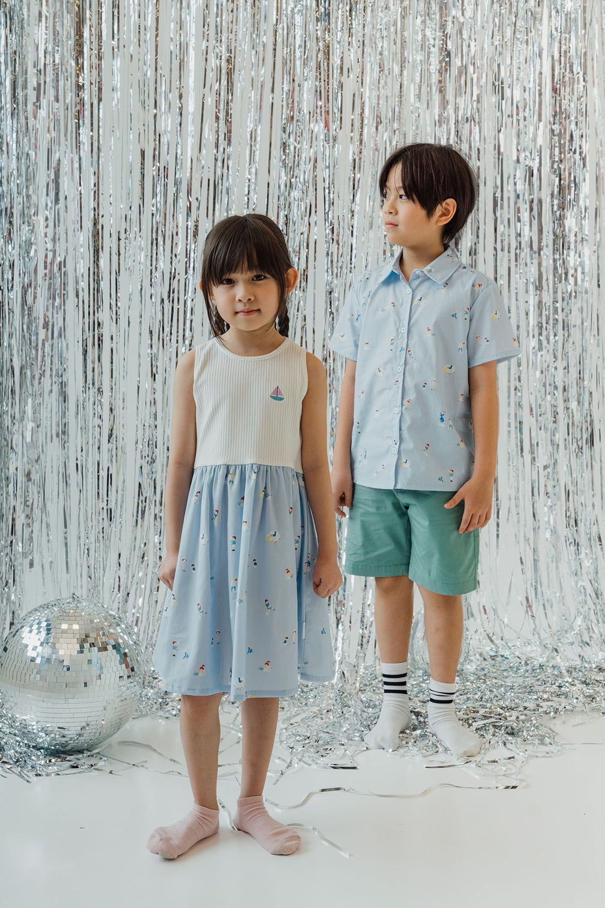 Simple Joys Splice Dress