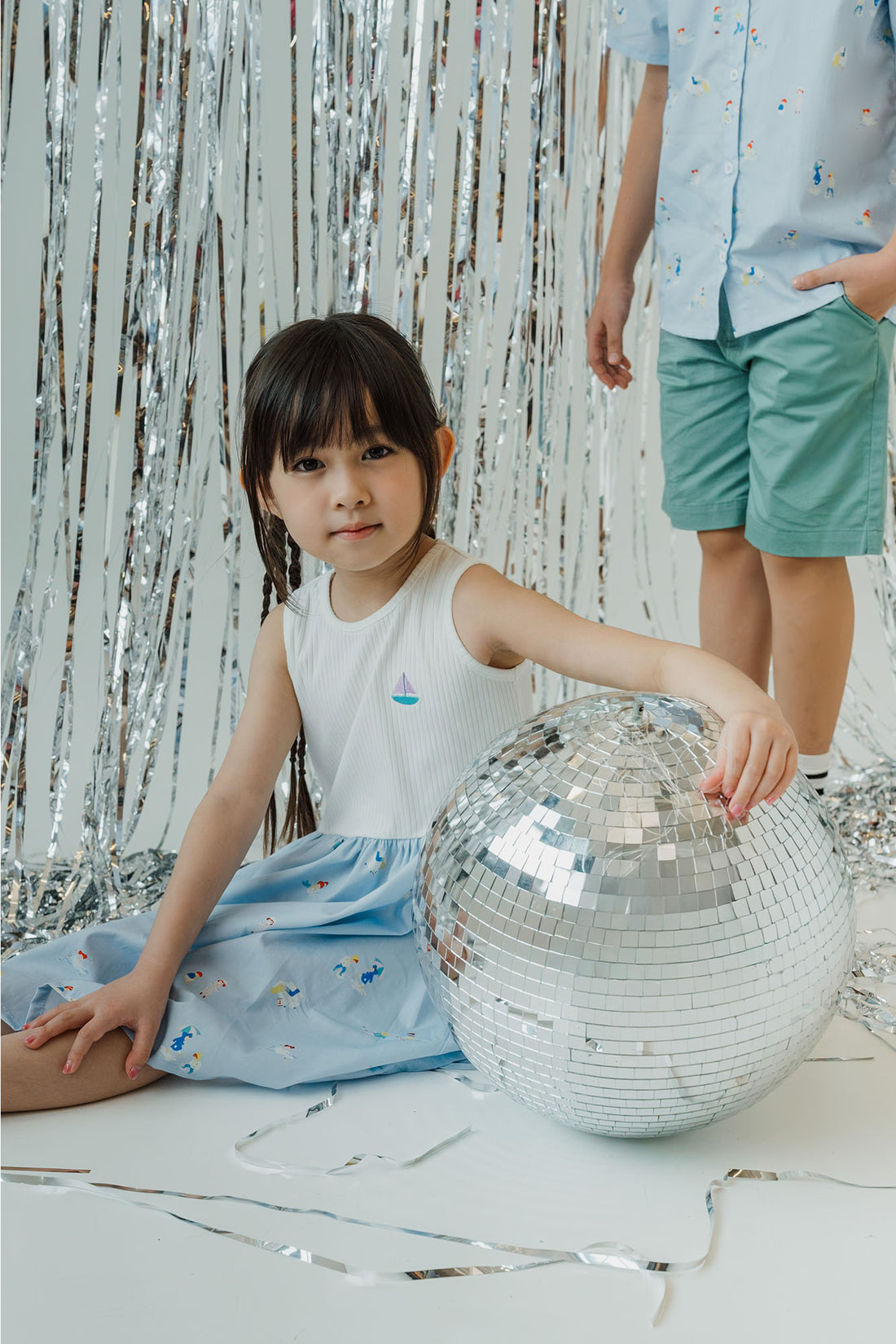 Simple Joys Splice Dress