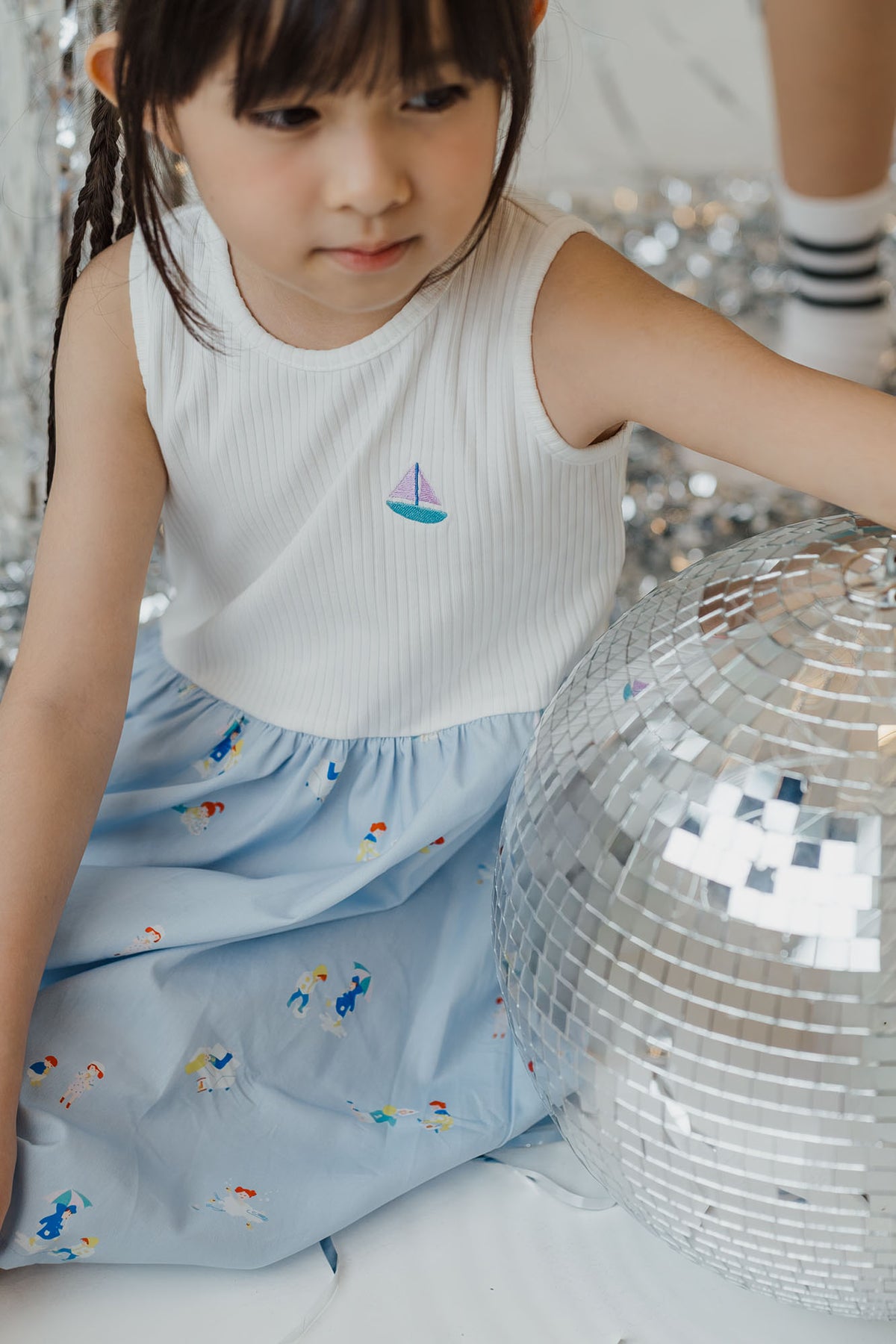 Simple Joys Splice Dress