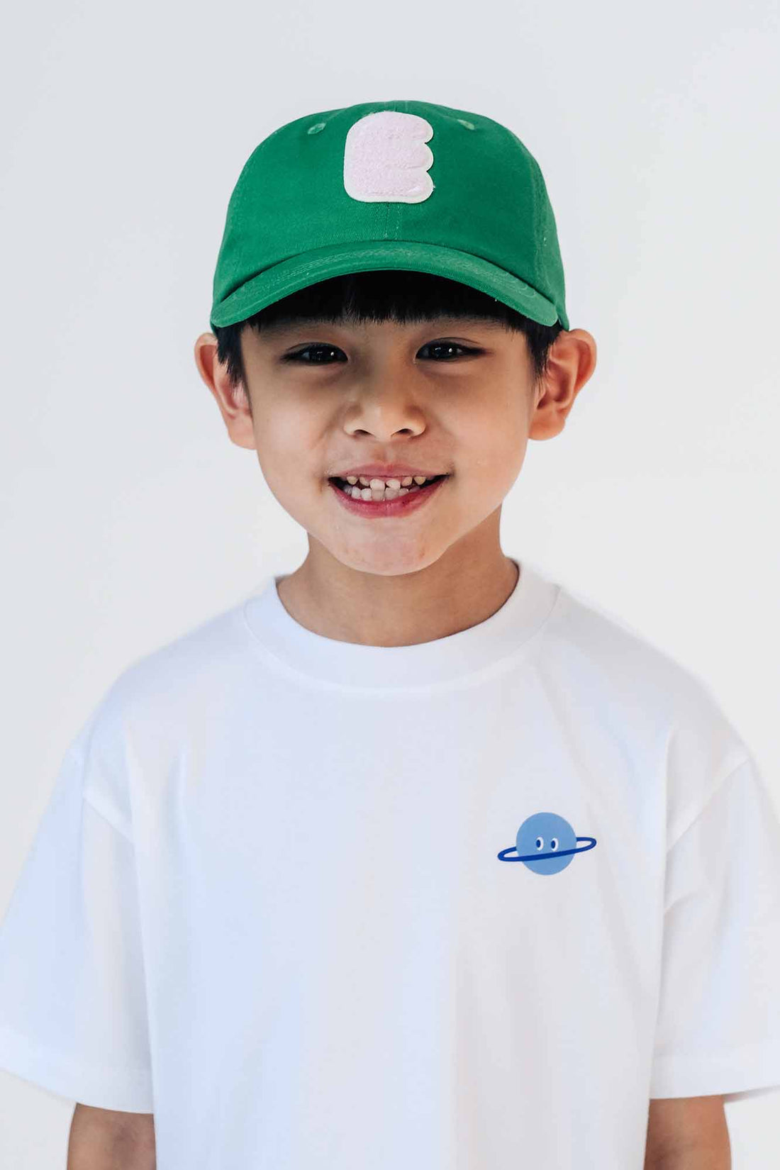 Spring Green Adjustable Cap Kids