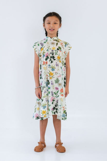 Summer Garden Daphne Cheongsam