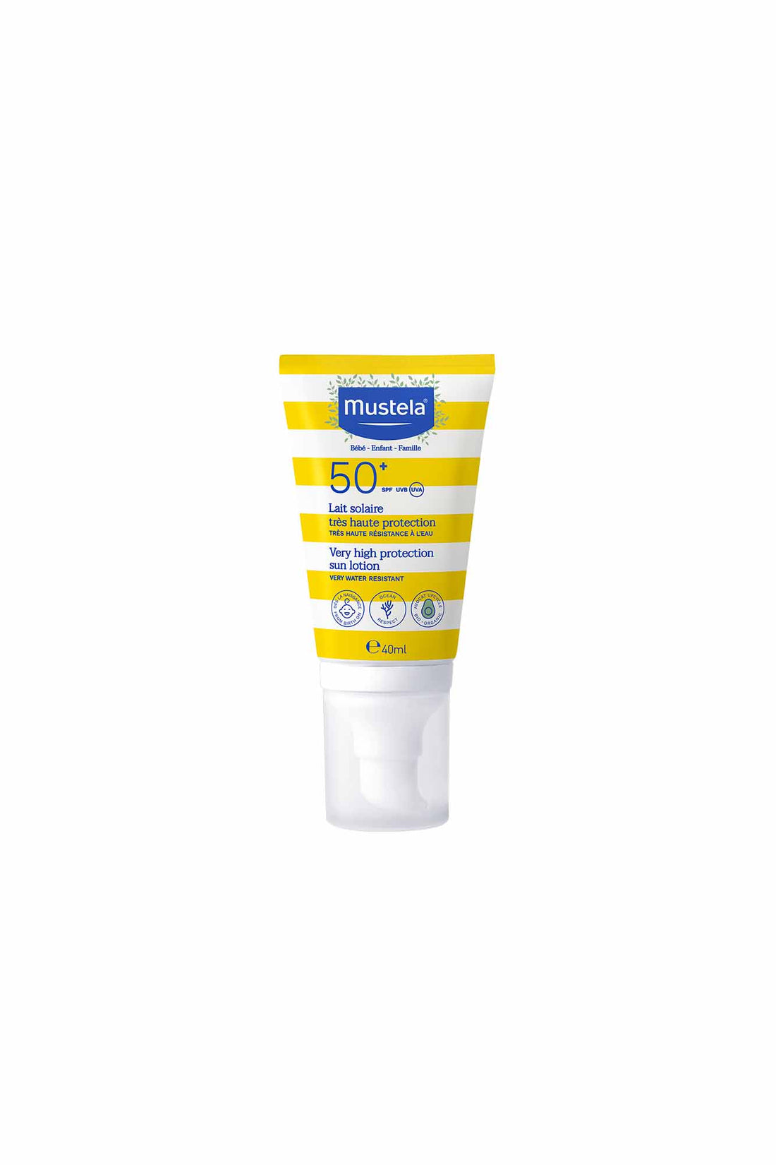 Mustela SPF50 Sun Protection Lotion - 40ml