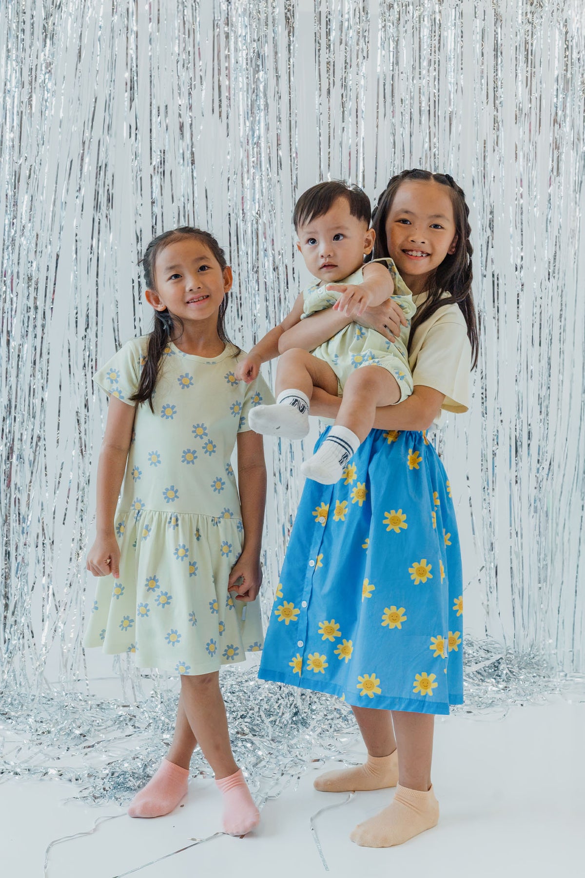 Sunshine Dropped Waist Dress - Vanilla