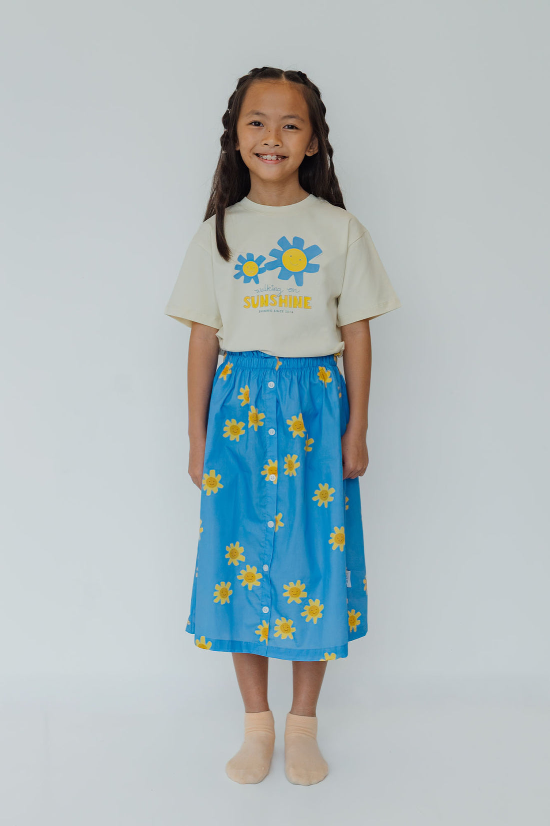 Walking On Sunshine Sand Oversized Tee
