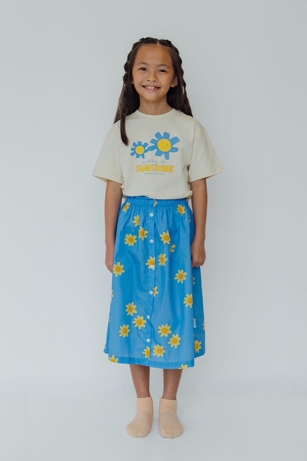 Walking On Sunshine Sand Oversized Tee