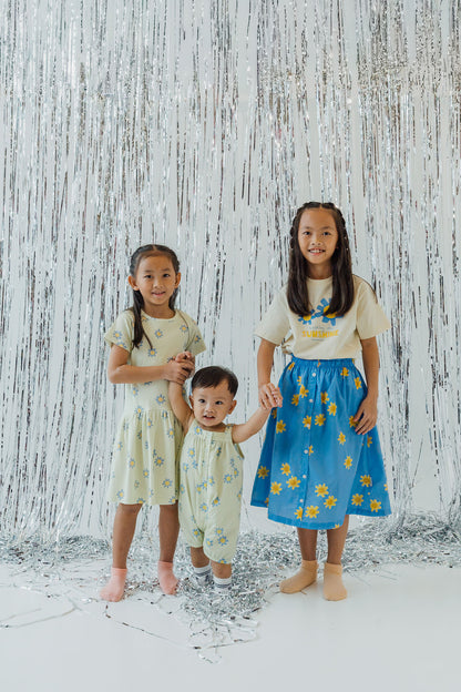 Sunshine Baby Overalls - Vanilla