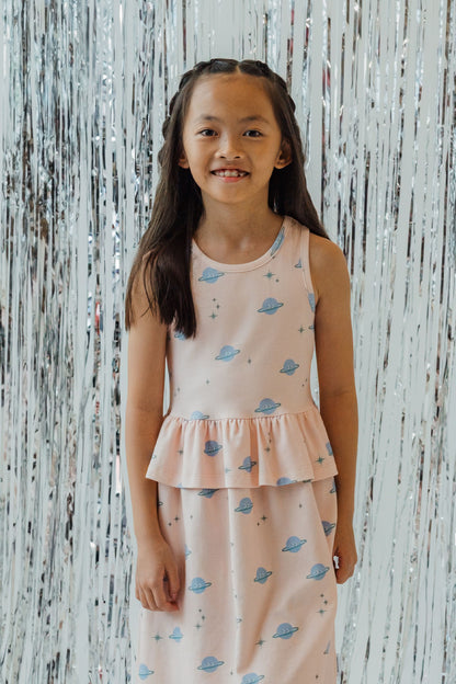 Supernova Racerback Dress - Blush