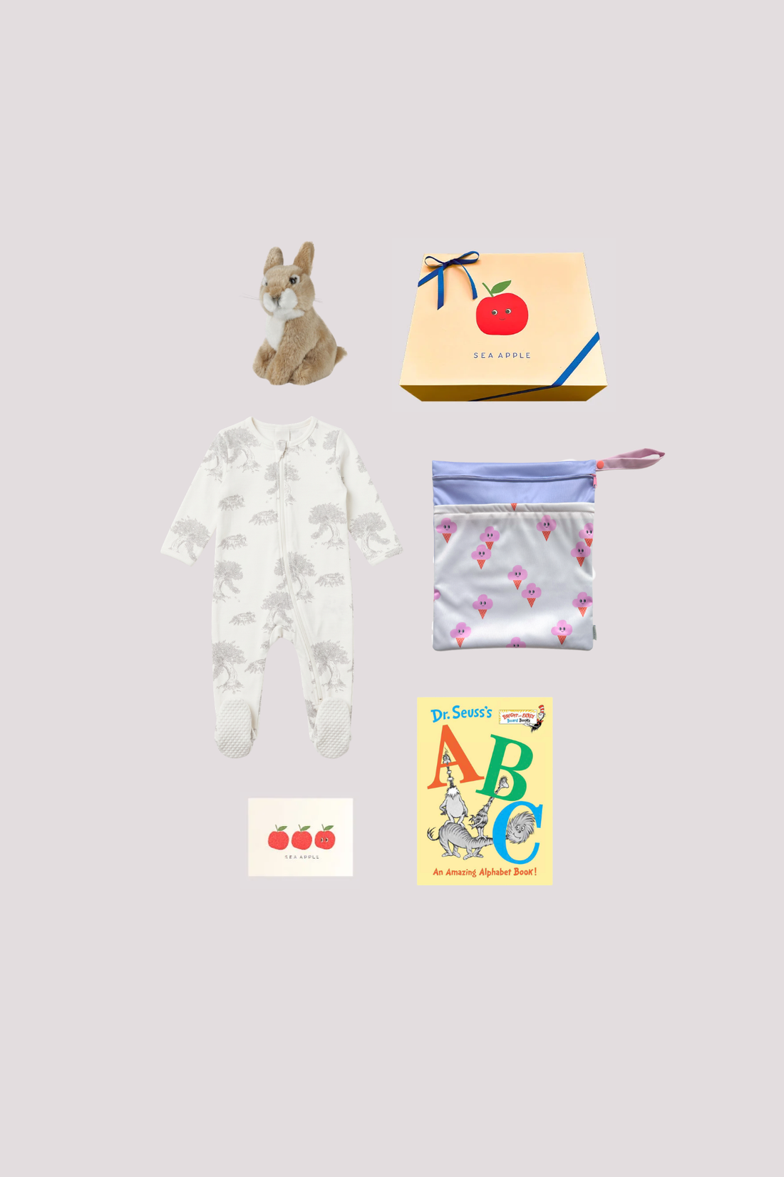 Personalisable Baby Girl Sweetheart Gift Set