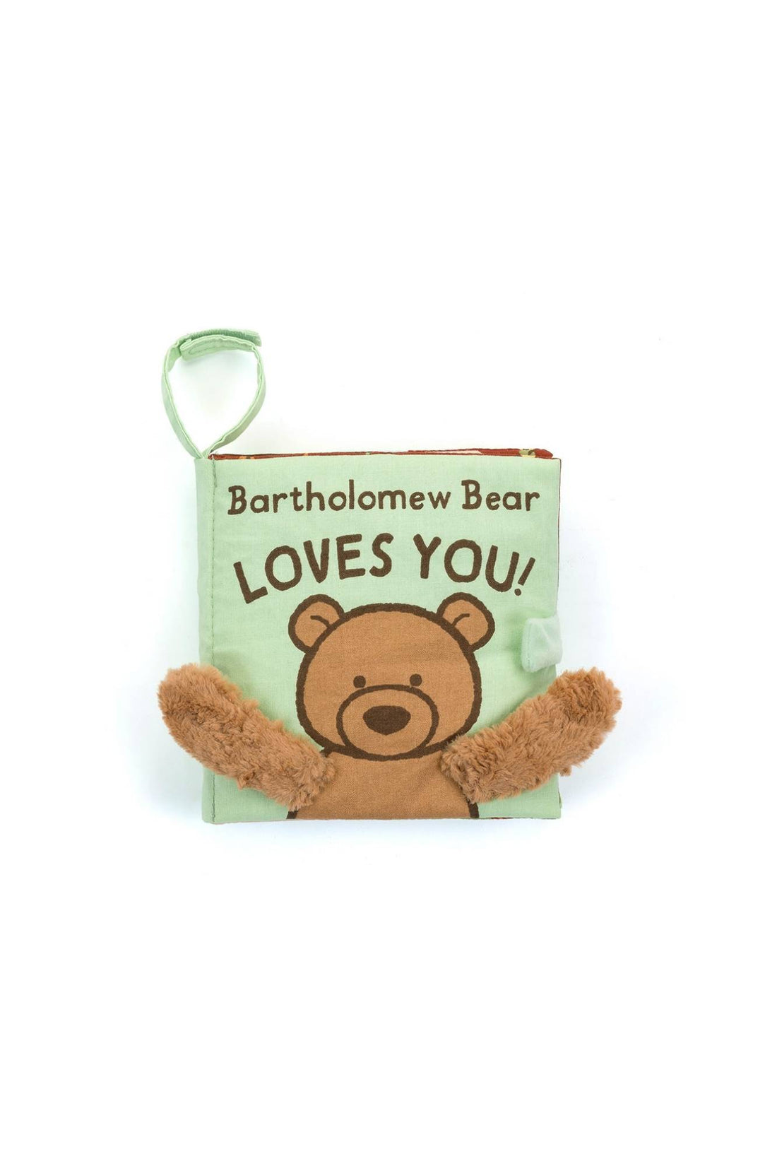 Jellycat Bartholomew Bear Loves You Book