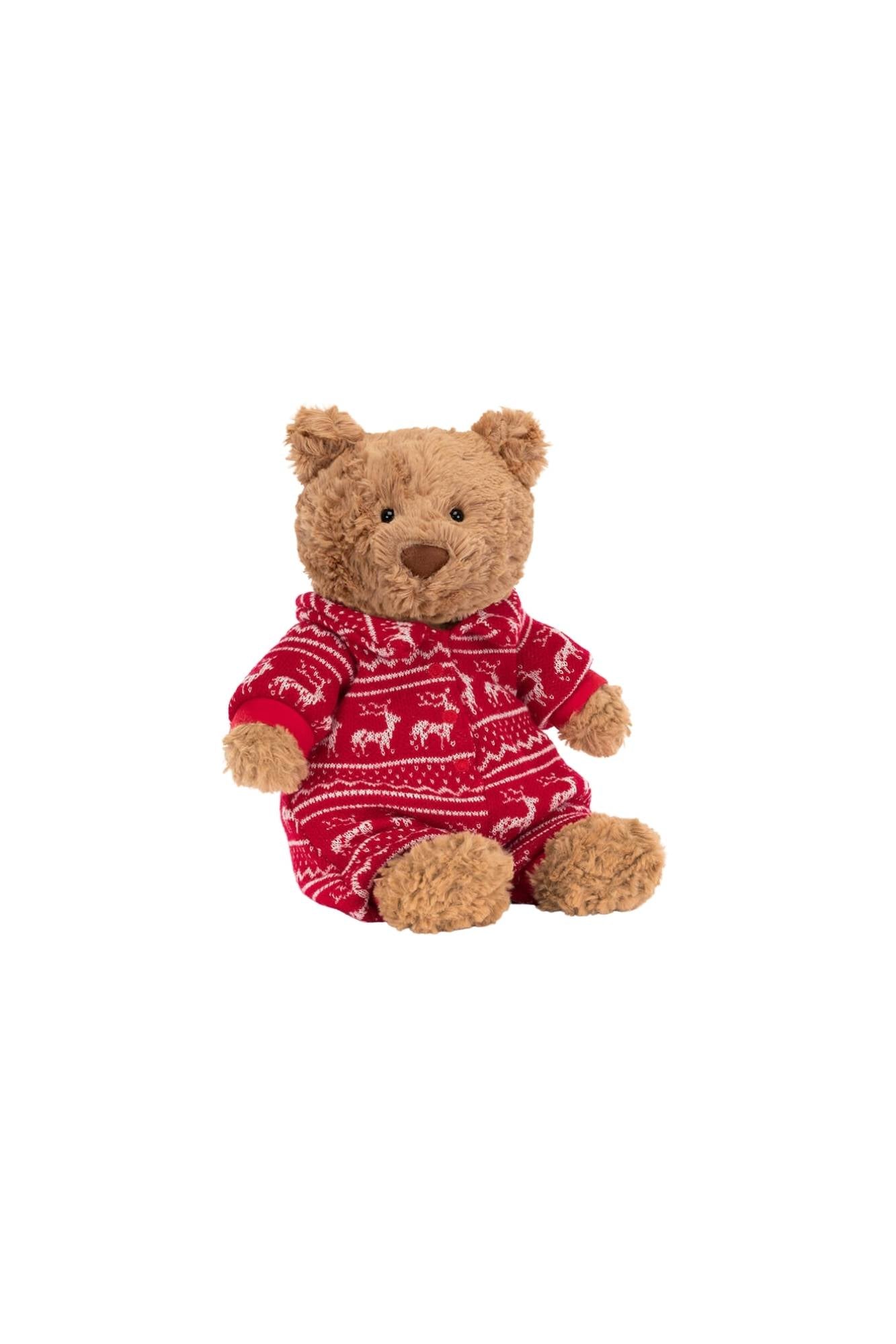 Jellycat Bartholomew Bear Winter Pyjamas