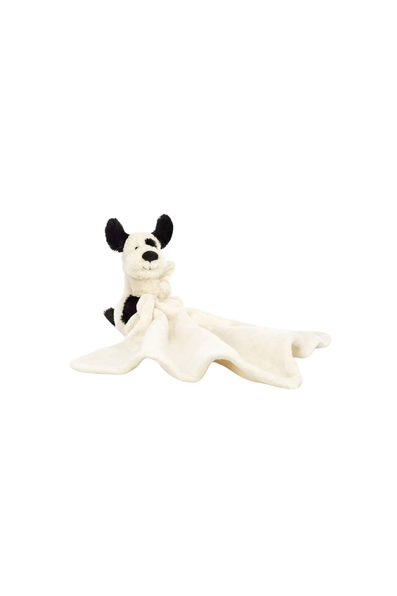 Jellycat Bashful Black &amp; Cream Puppy Soother