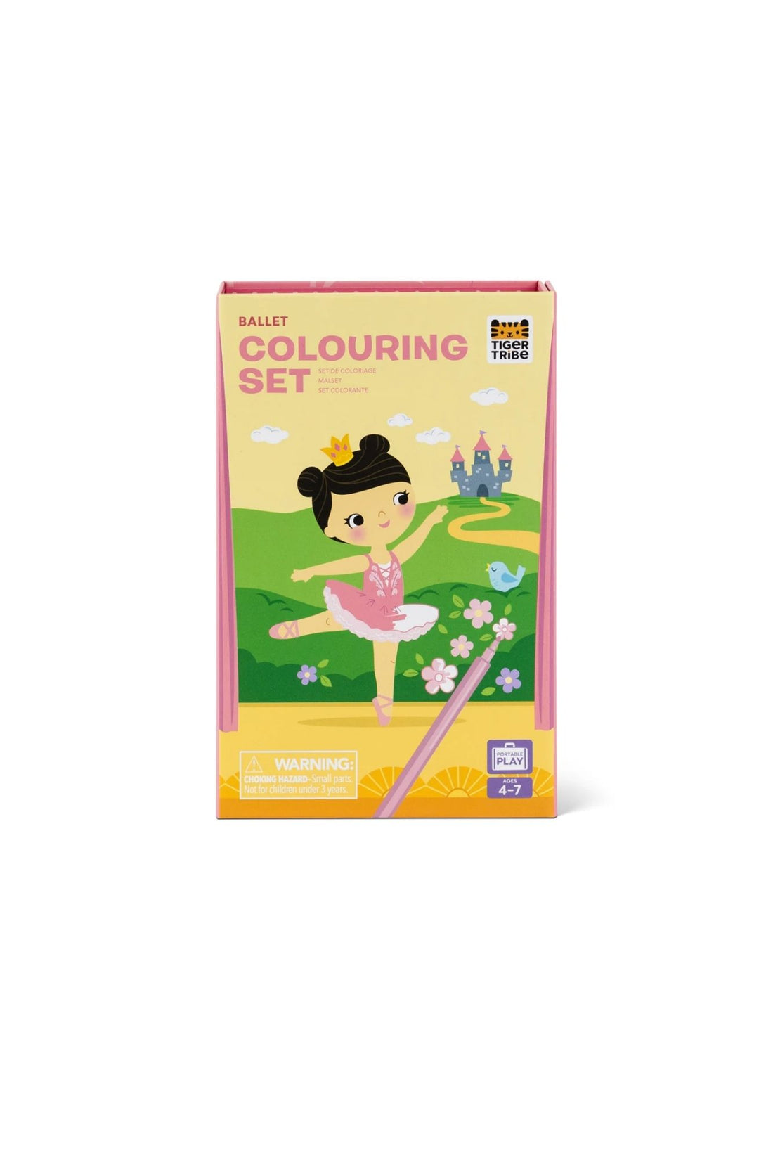 TIGER TRIBE COLOURING SET BALLET