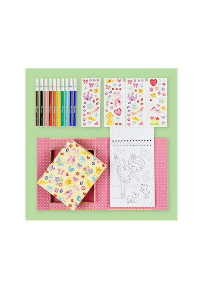 TIGER TRIBE COLOURING SET BALLET