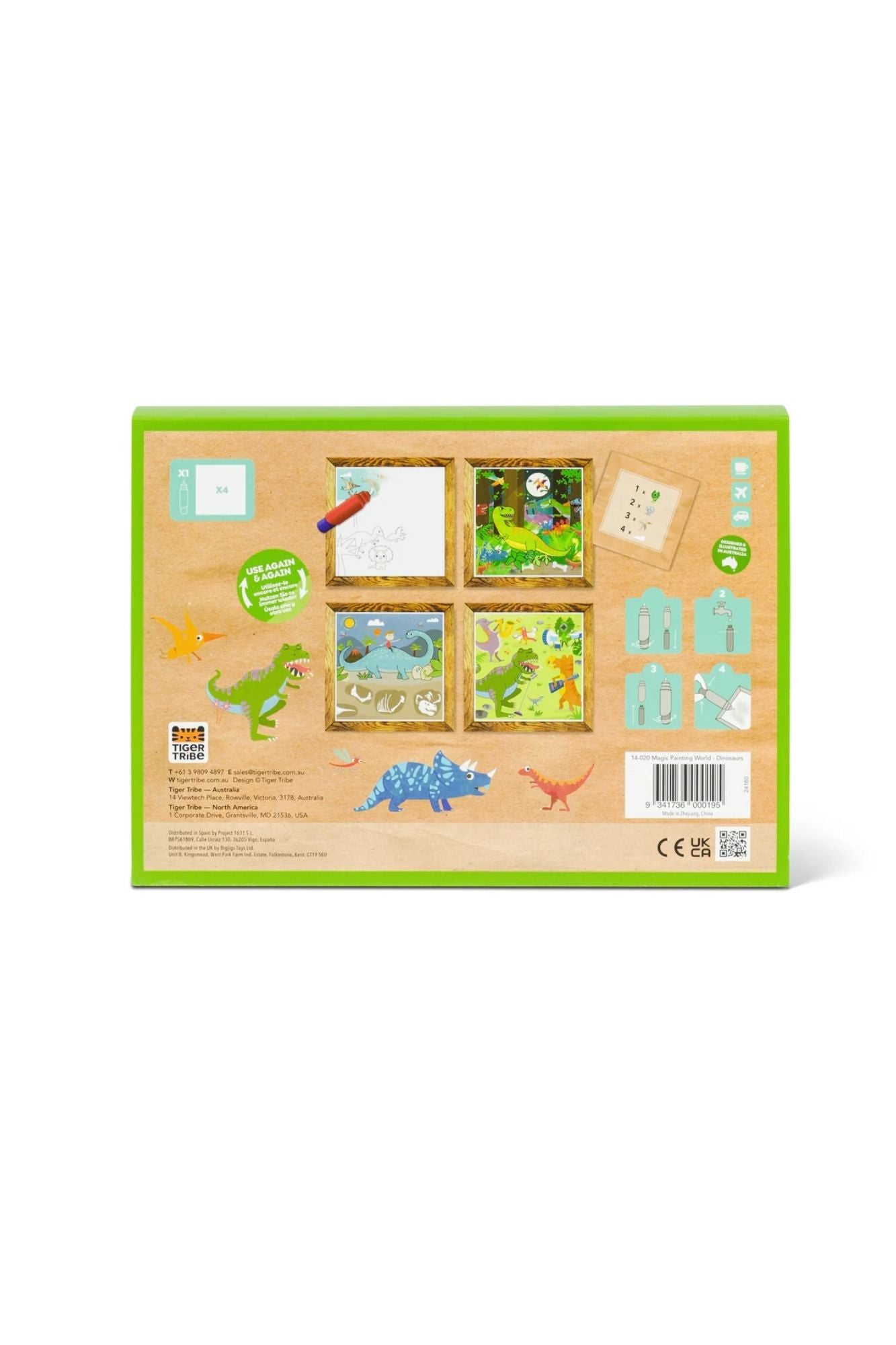 TIGER TRIBE MAGIC PAINT WORLD DINOSAUR