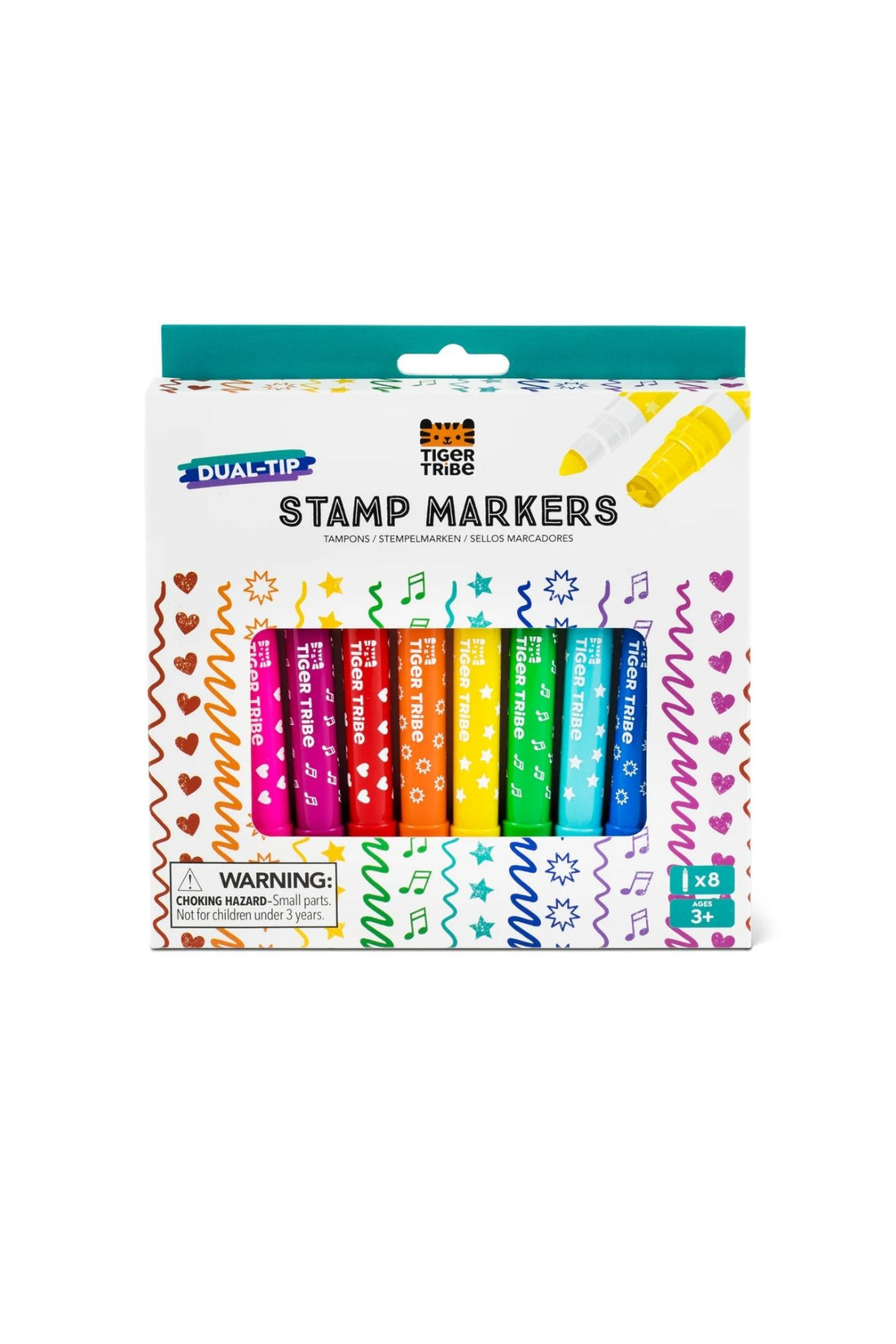 TIGER TRIBE DUAL TIP STAMP MARKERS