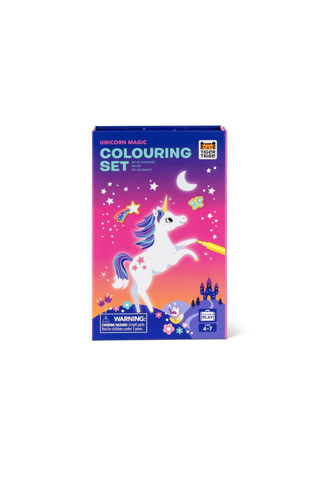 TIGER TRIBE COLOURING SET UNICORN MAGIC