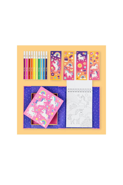 TIGER TRIBE COLOURING SET UNICORN MAGIC