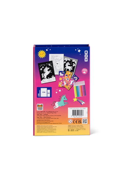 TIGER TRIBE COLOURING SET UNICORN MAGIC