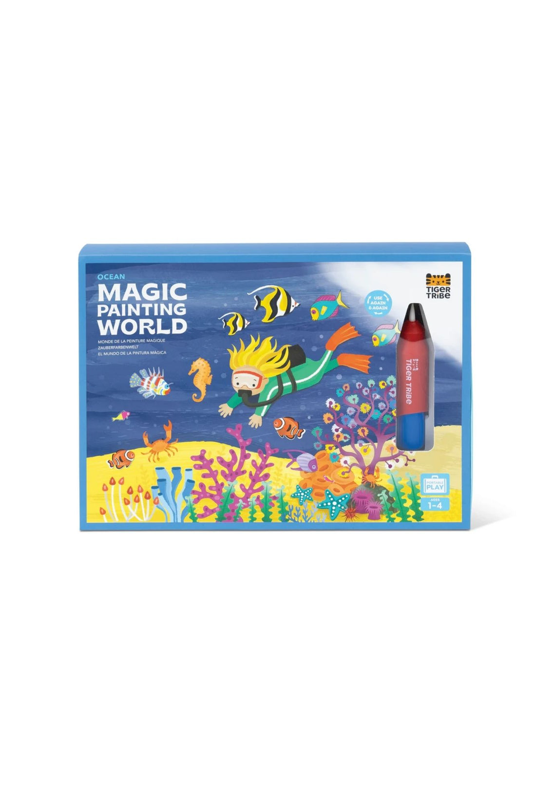 TIGER TRIBE MAGIC PAINT WORLD OCEAN