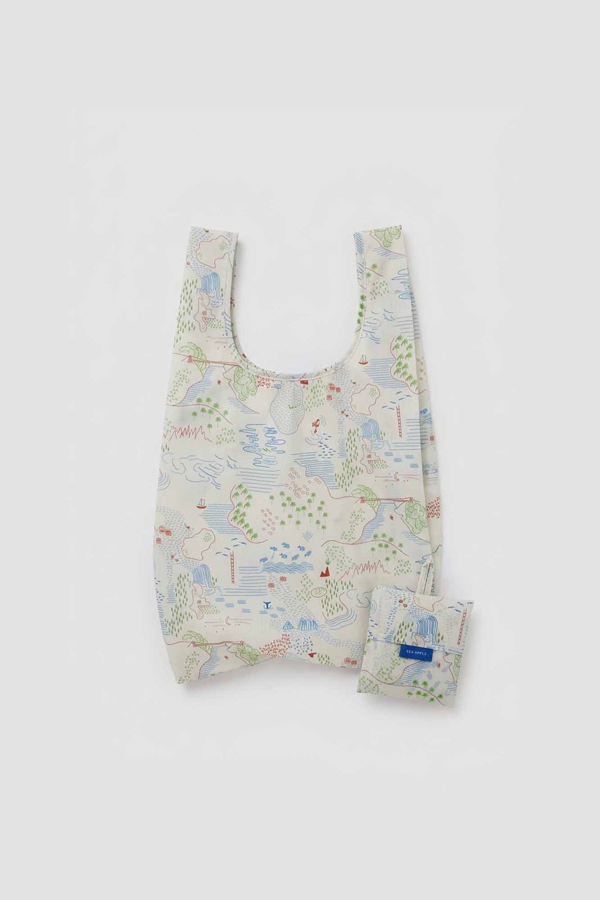 Personalisable Treasure Map Reusable Bag