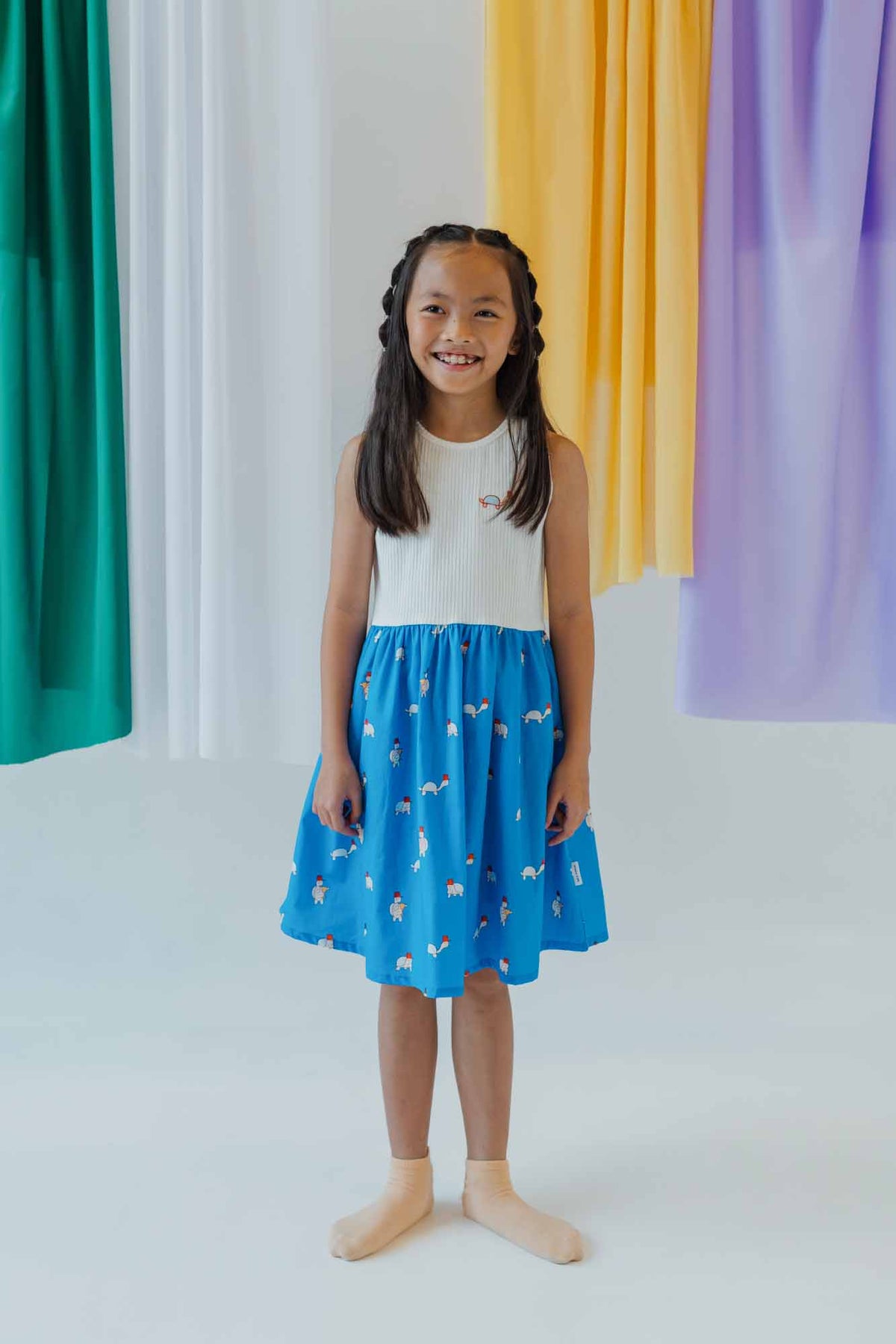 Turtle Splice Dress