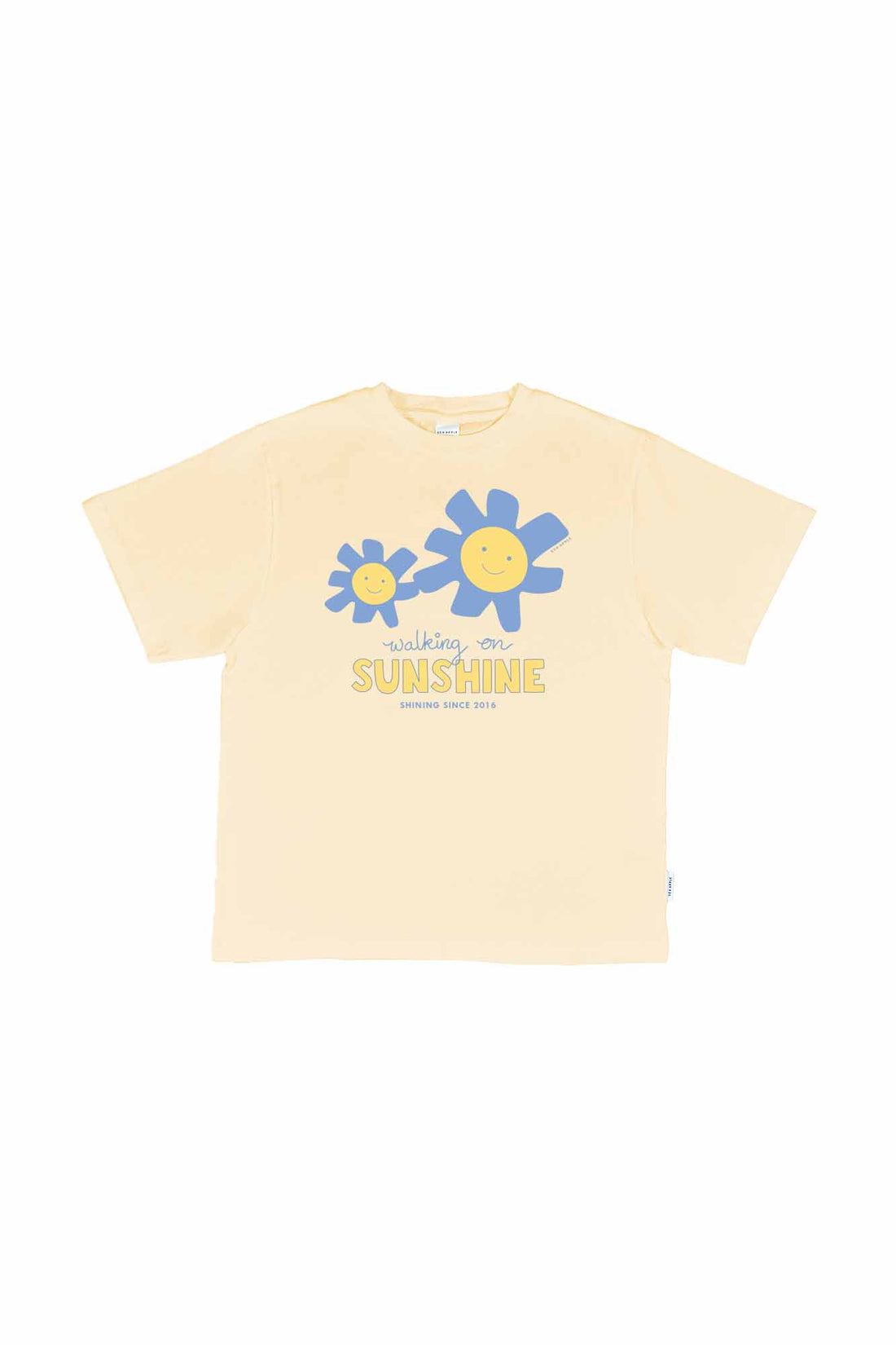 Walking On Sunshine Sand Oversized Tee