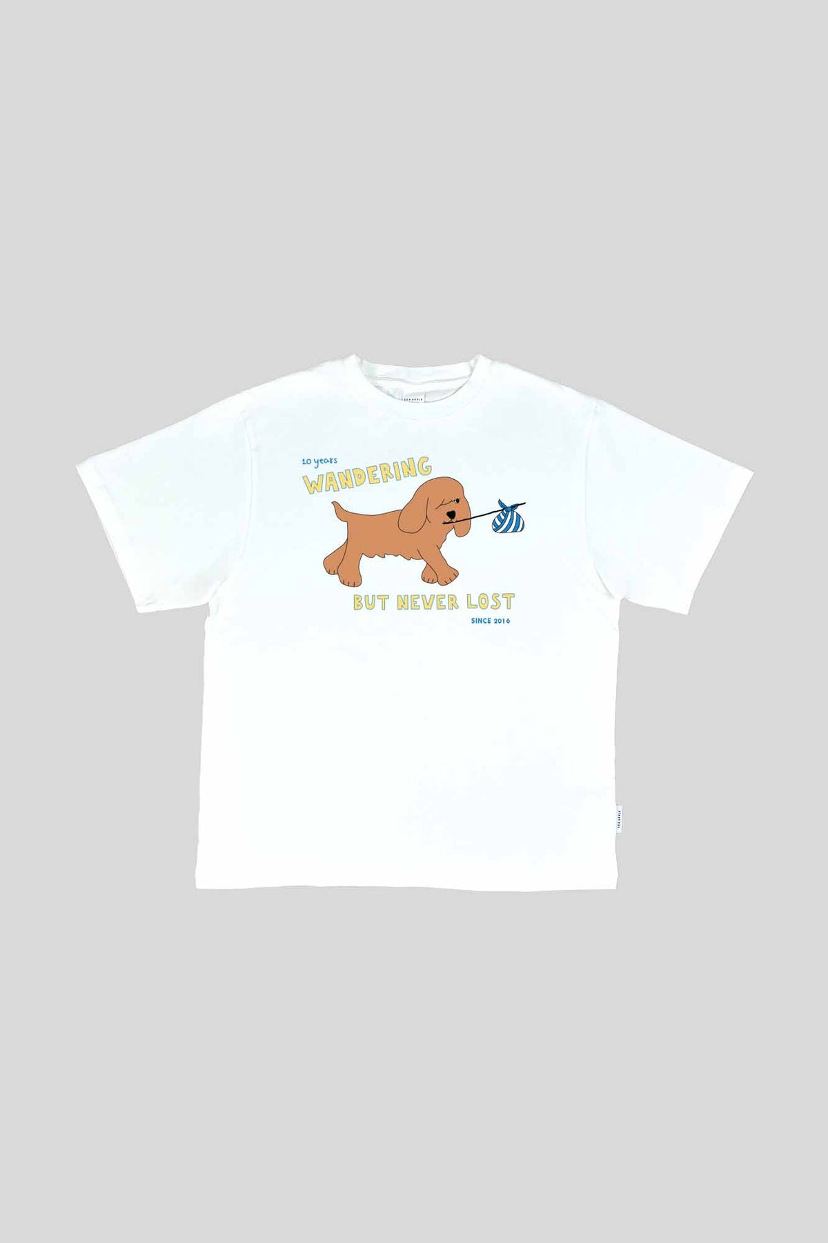 Wandering But Never Lost Cloud Oversized Tee