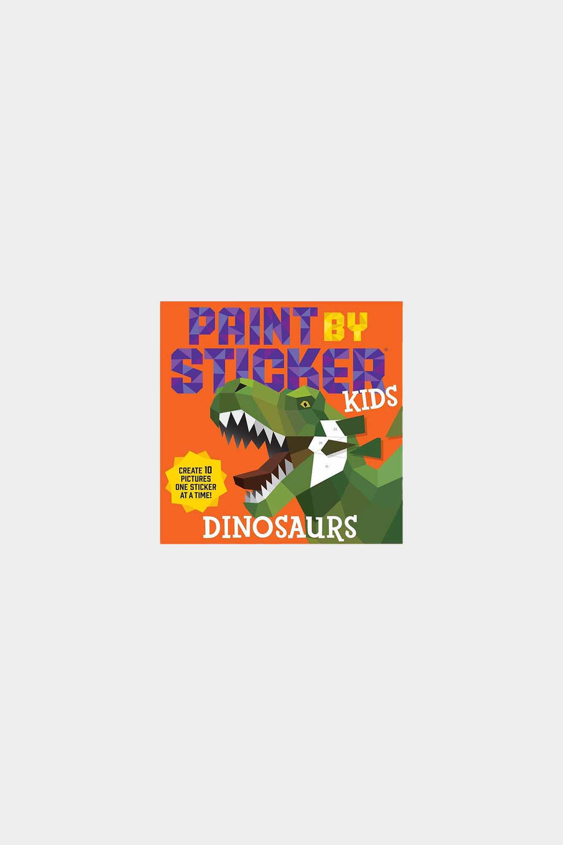 Paint By Sticker Kids - Dinosaurs