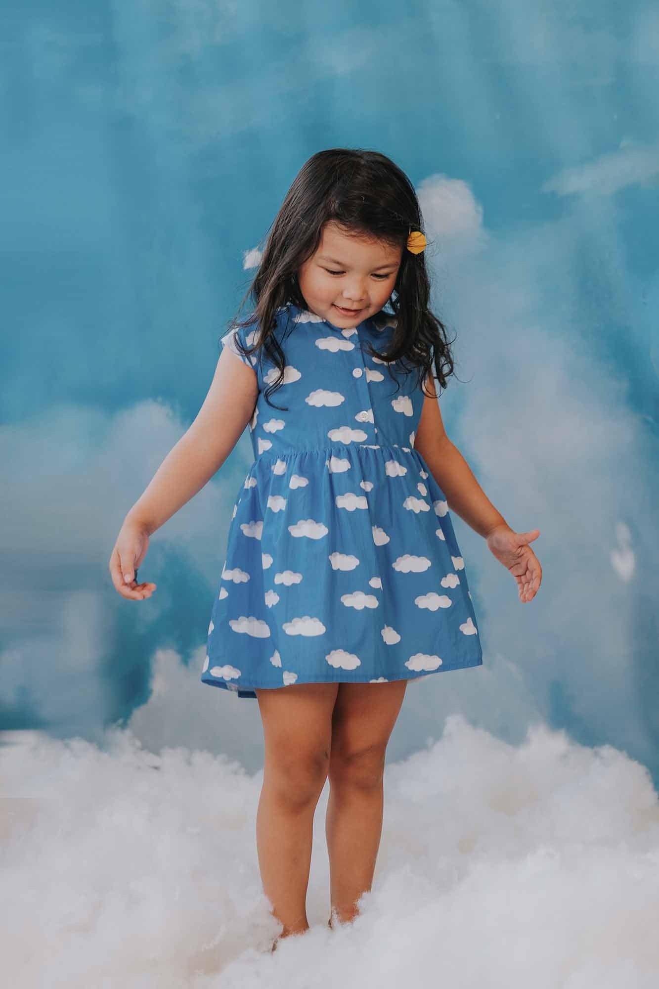 Blue Skies Vest Dress