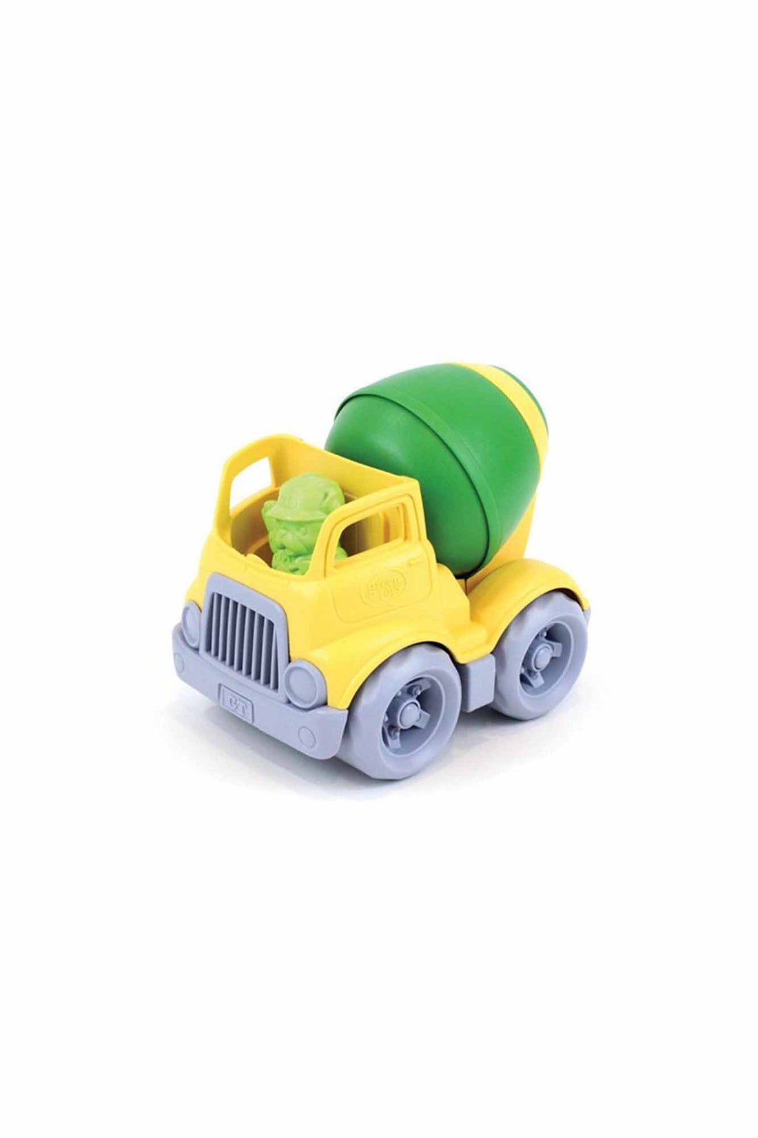 GREEN TOYS MIXER CONSTRUCTION TRUCK GREEN YELLOW