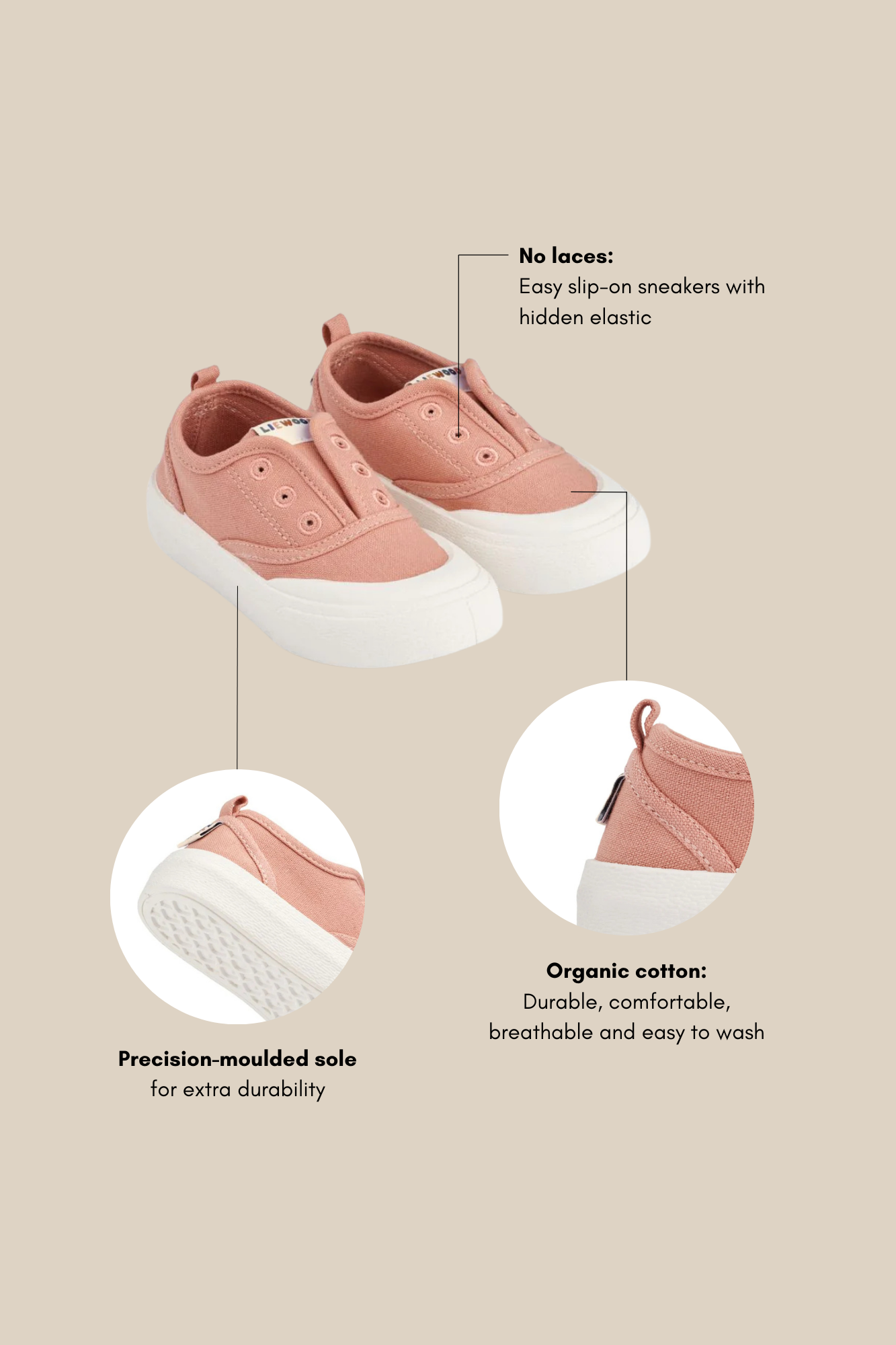 Liewood Tuscany Rose Danilo Sneaker