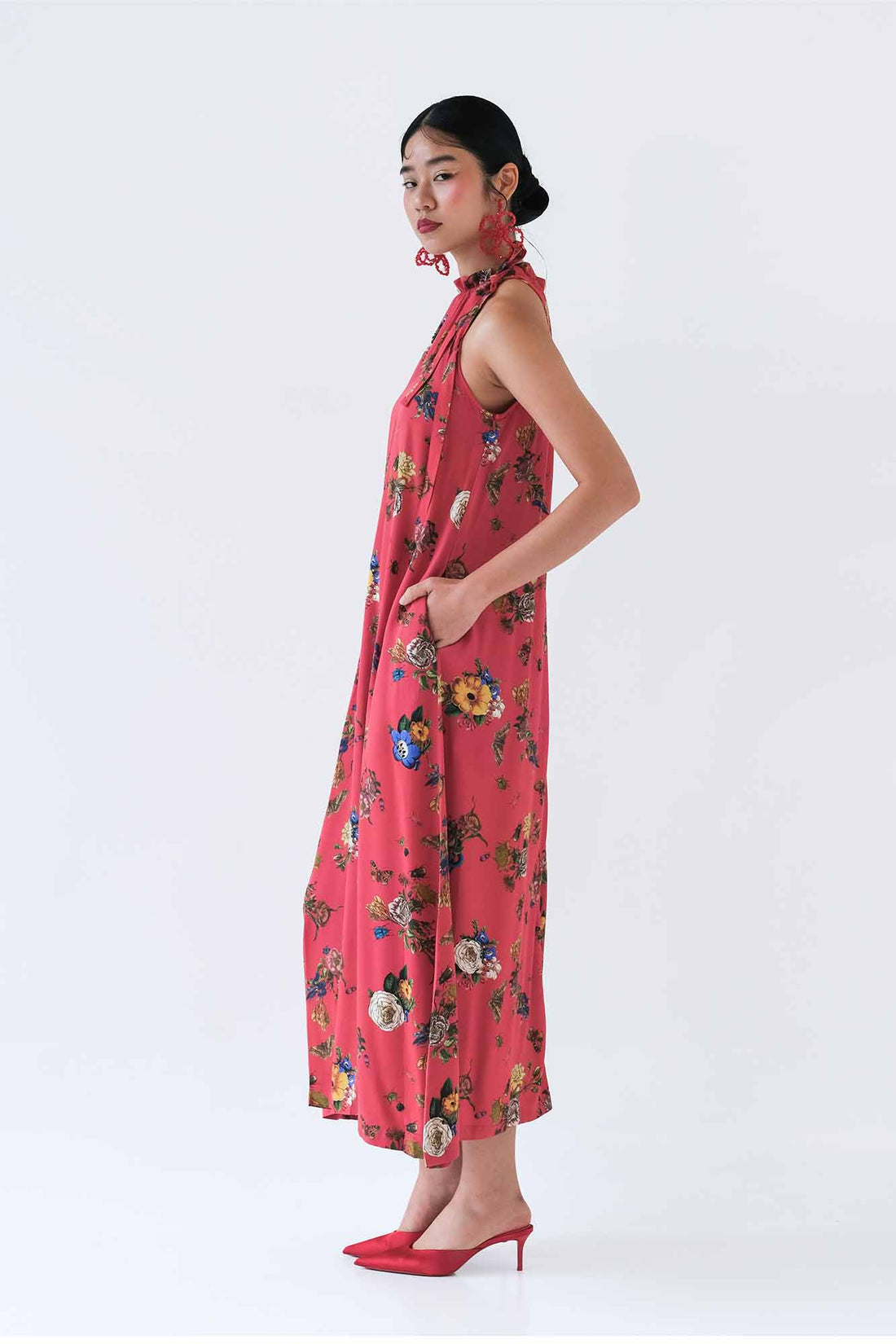 Botanica Halter Maxi Dress