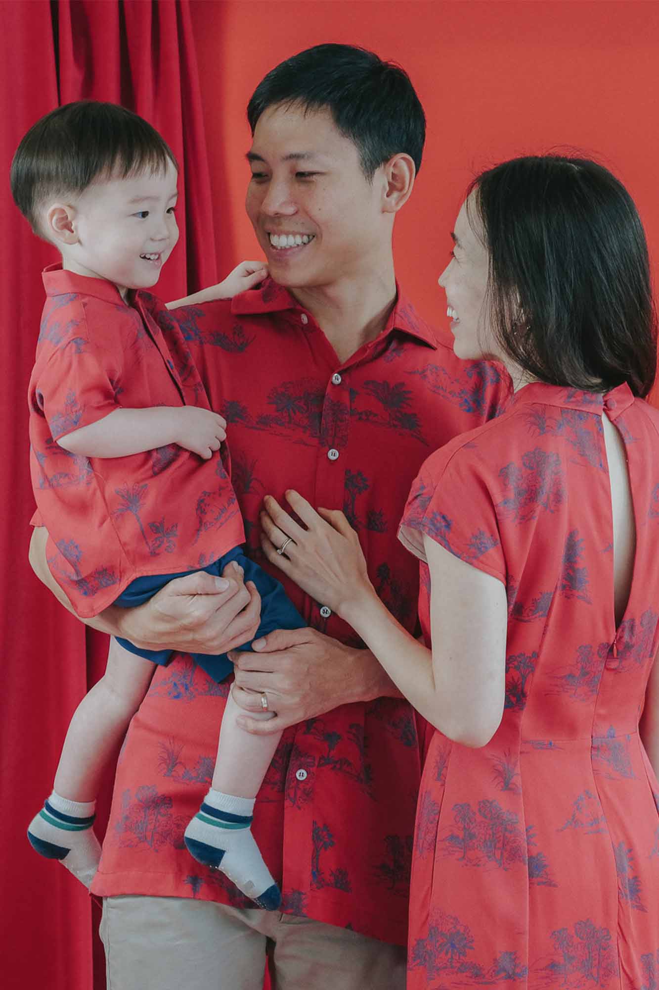 Modern Toile Cheongsam