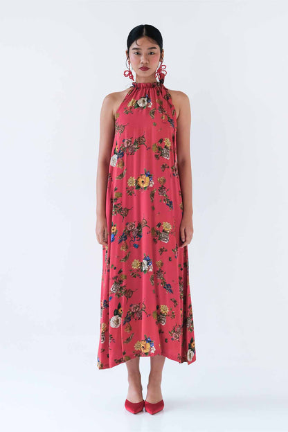 Botanica Halter Maxi Dress