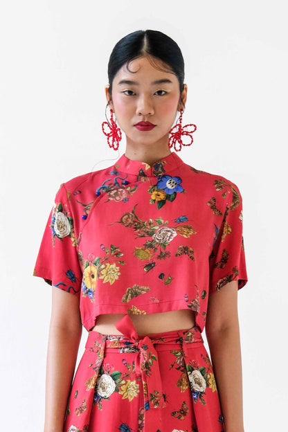 Botanica Cheongsam Top