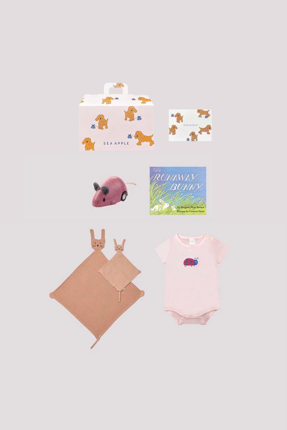 Personalisable Baby Girl Blooming Gift Set