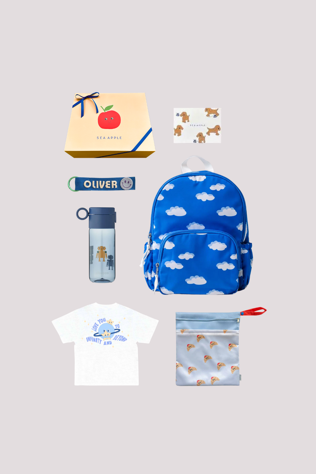 Personalisable School Essential Toddler Boy Gift Set
