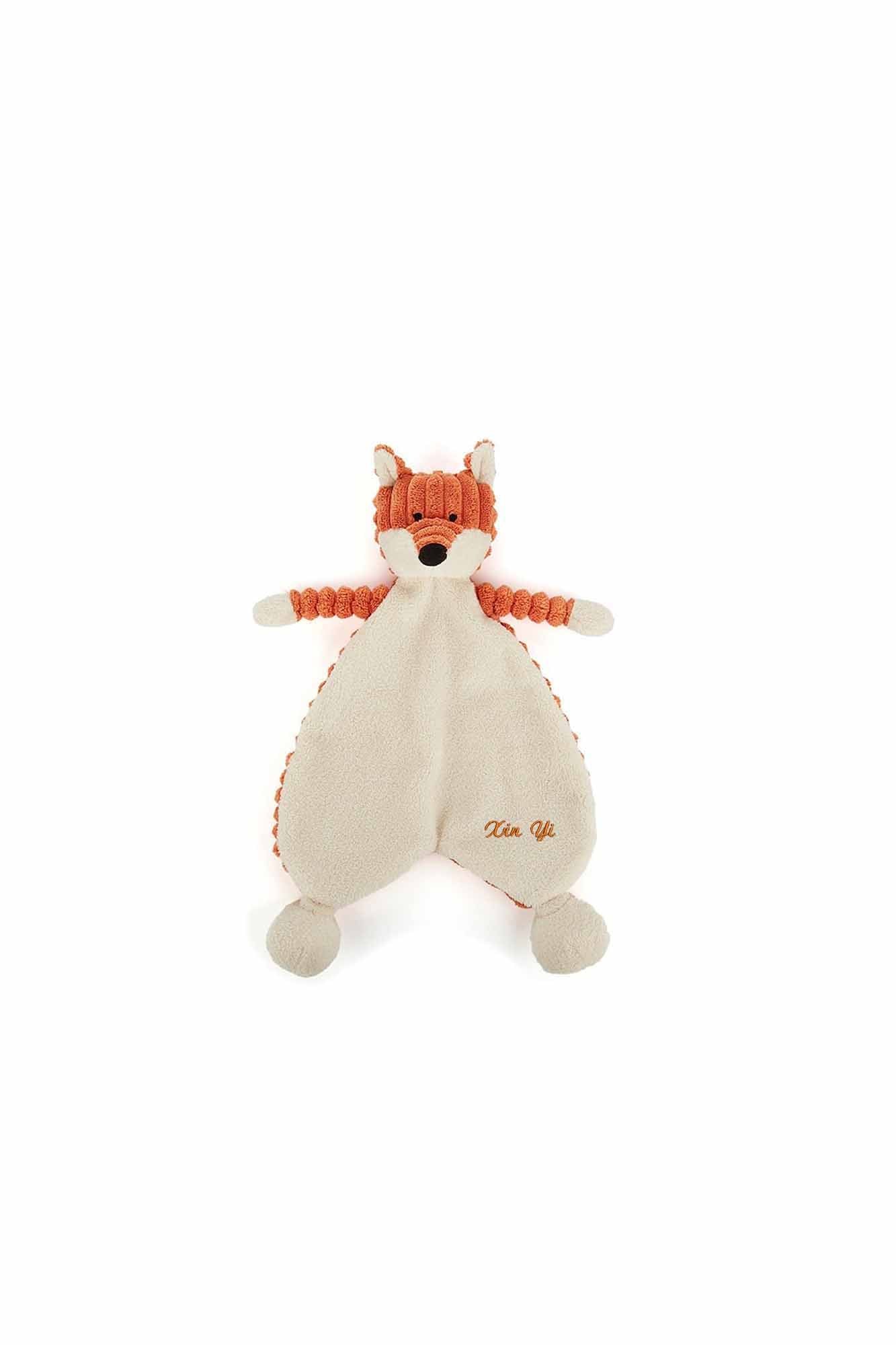 Personalisable Jellycat Cordy Roy Baby Fox Soother