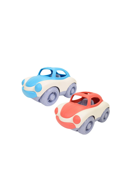 GREEN TOYS SOFT TOP PUSH CAR 2 PACK