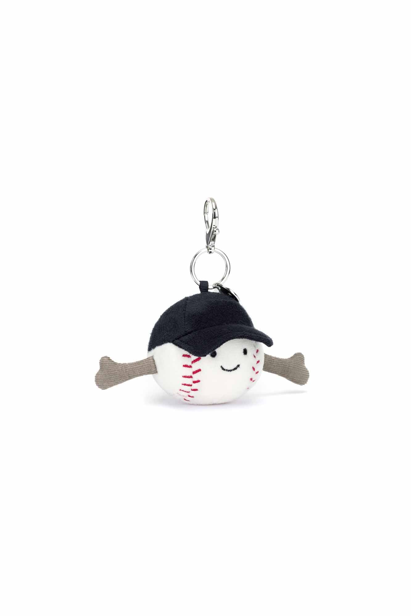 Jellycat Amuseable Sports Baseball Bag Charm