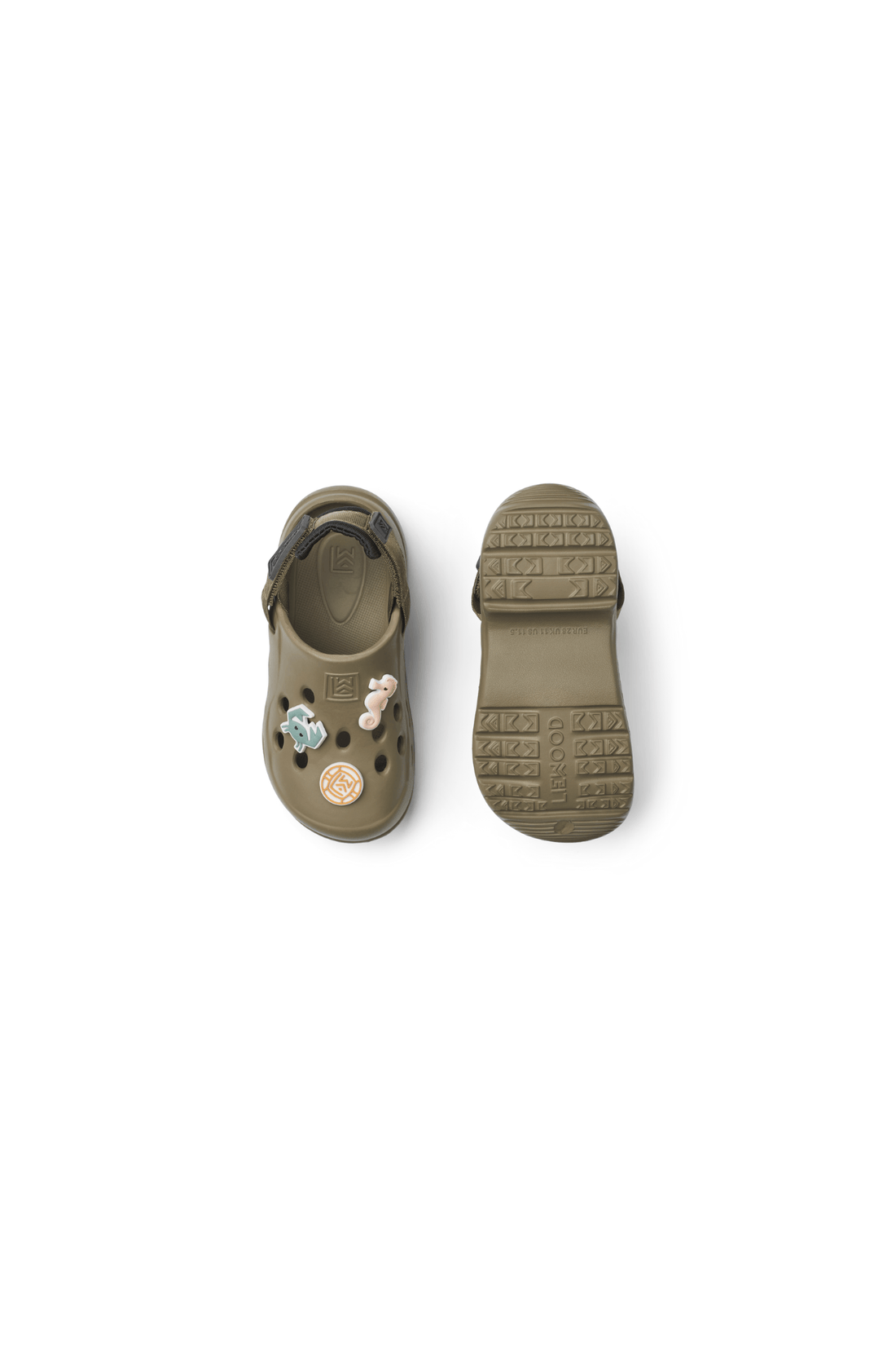 Liewood Khaki/ Black Milas Sandals
