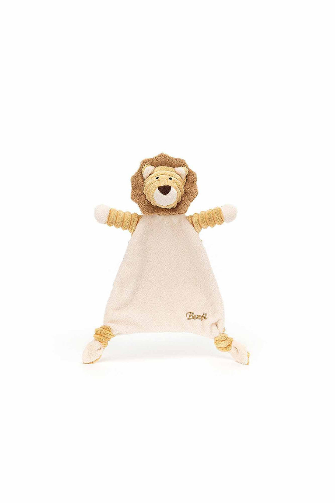 Personalisable Jellycat Cordy Roy Baby Lion Soother