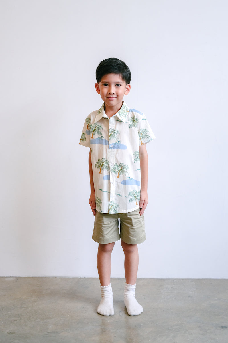 Cloud In Spring Collared Shirt