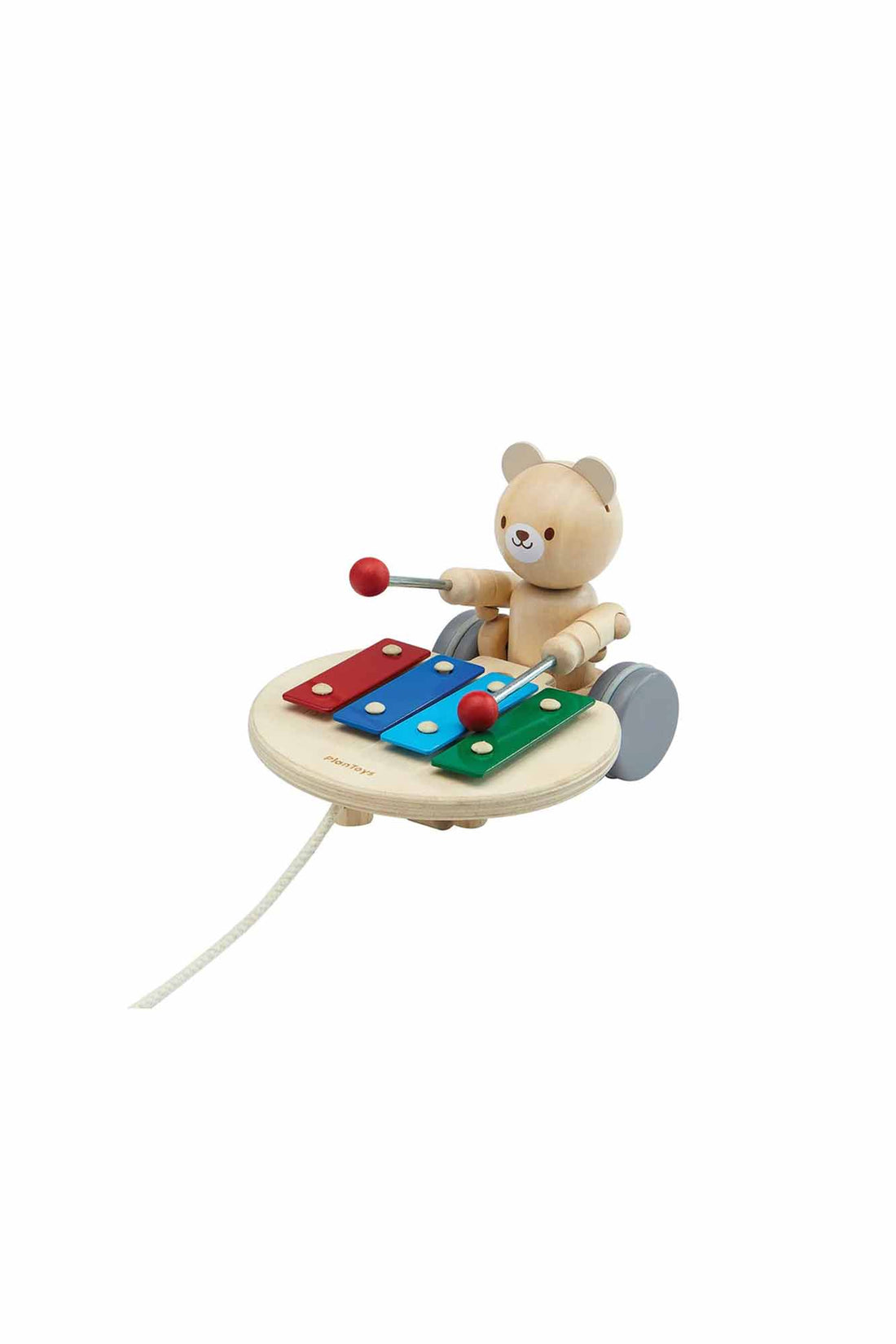 PULL-ALONG MUSICAL BEAR