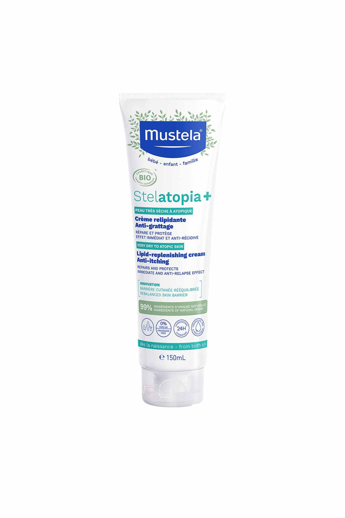 Mustela Stelatopia+ Lipid-replenishing Cream - 150ml
