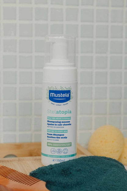 Mustela Stelatopia Foam Shampoo - 150ml