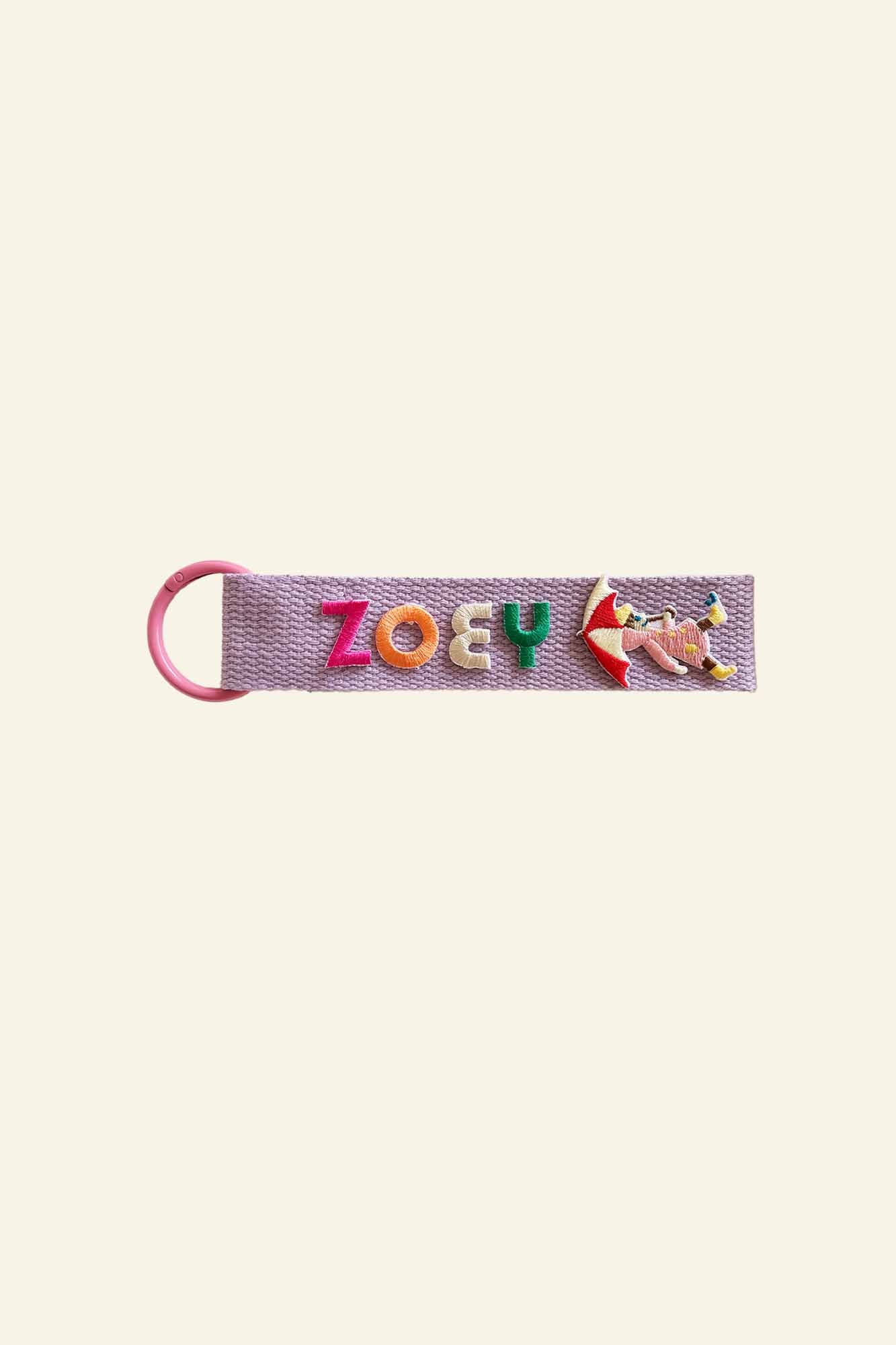 Personalisable Purple Name Tag