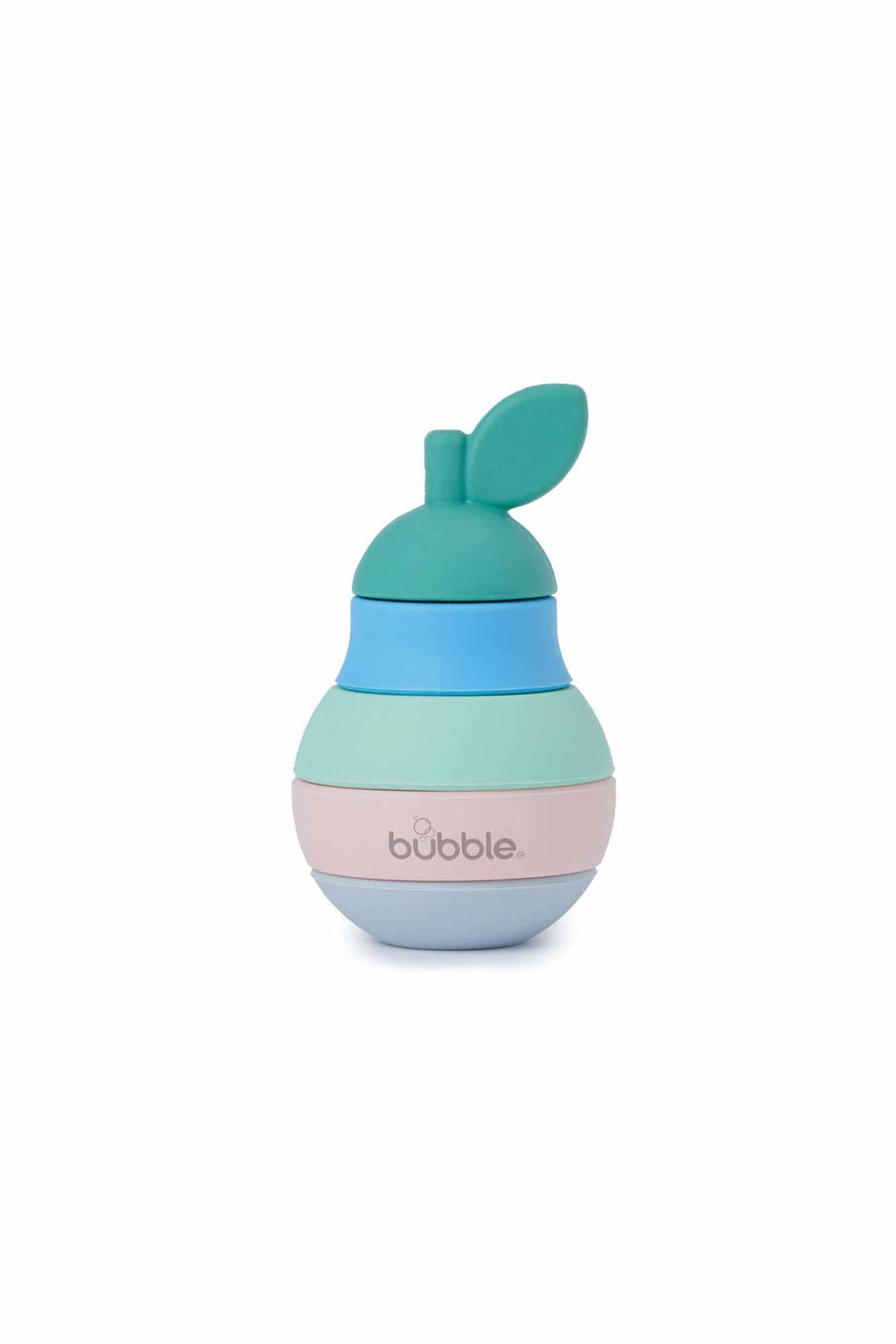 Bubble Silicone Stacking Pear Teether