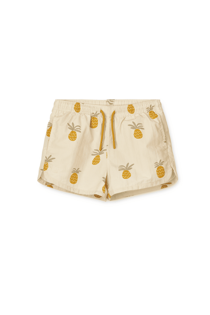Liewood Pineapples/Cloud Cream Aiden Board Shorts