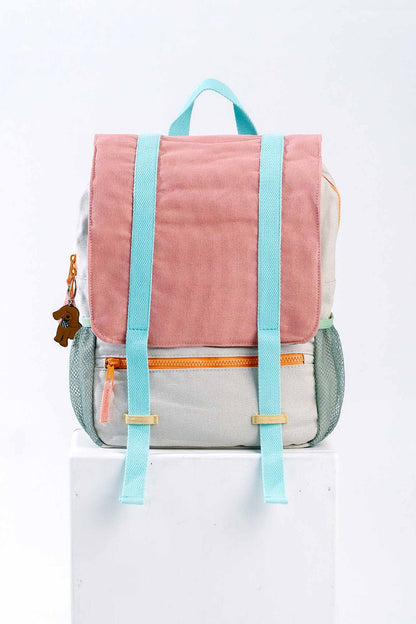 365 Backpack Pink Colour Block